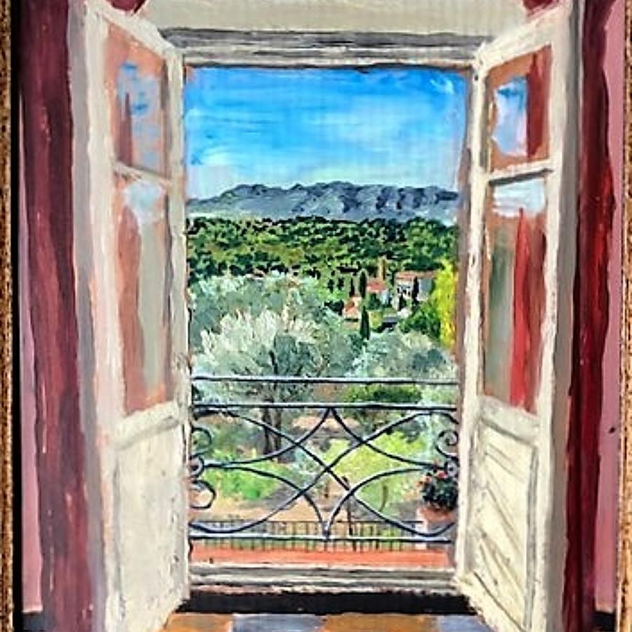 Alex Uxbridge - Bedroom window, Provence 11.