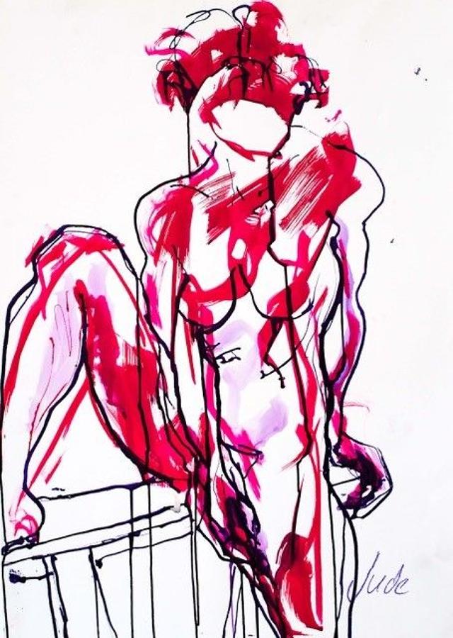 Jusith Brenner. Female Nude 1.