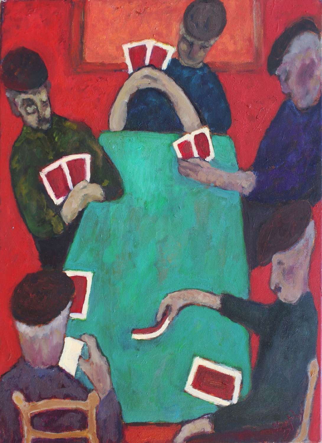 Anthony Murphy. Card Players.