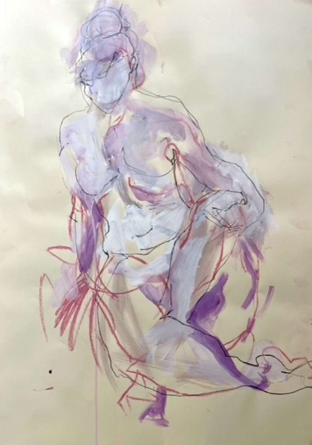 Judith Brenner. Nude Study No 14