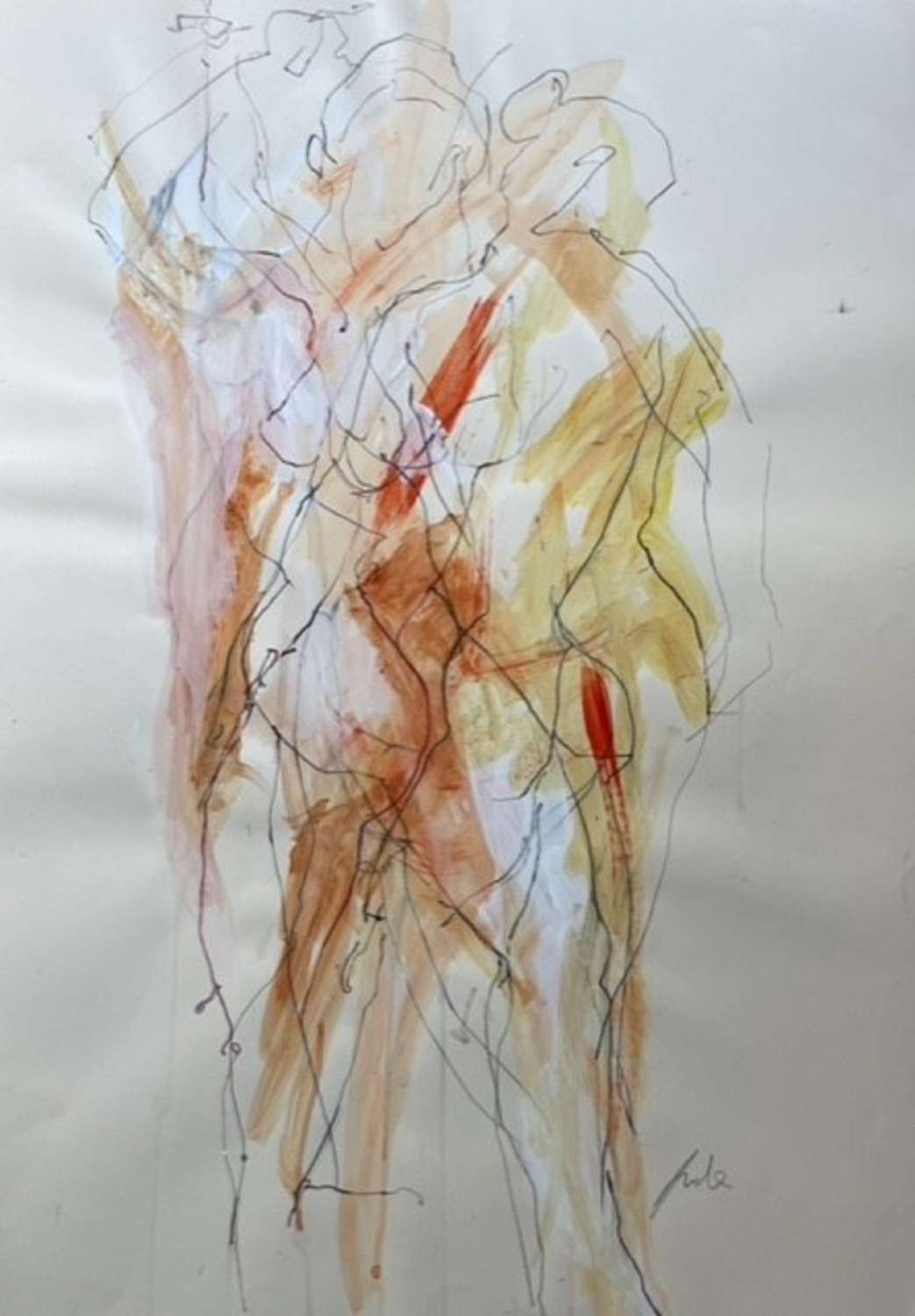 Judith Brenner.  Nude Study No 28