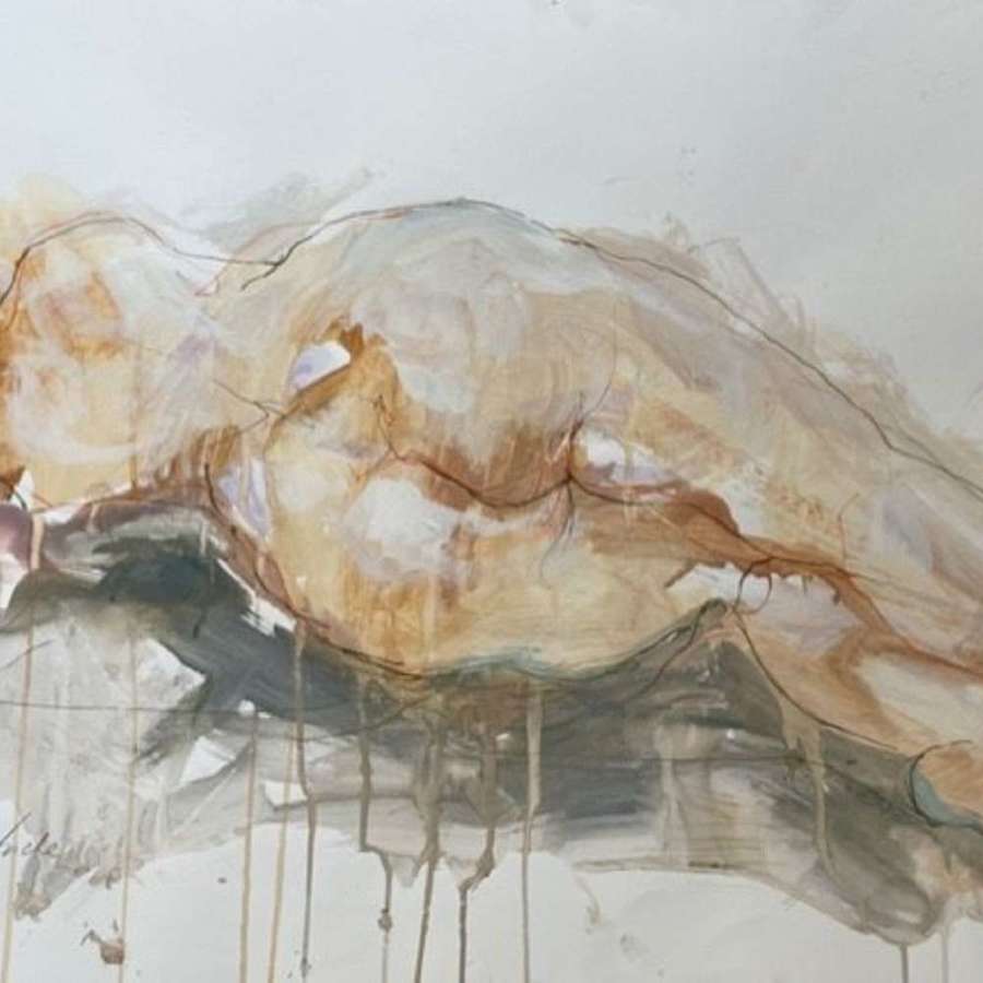 Judith Brenner.  Nude Study No 31
